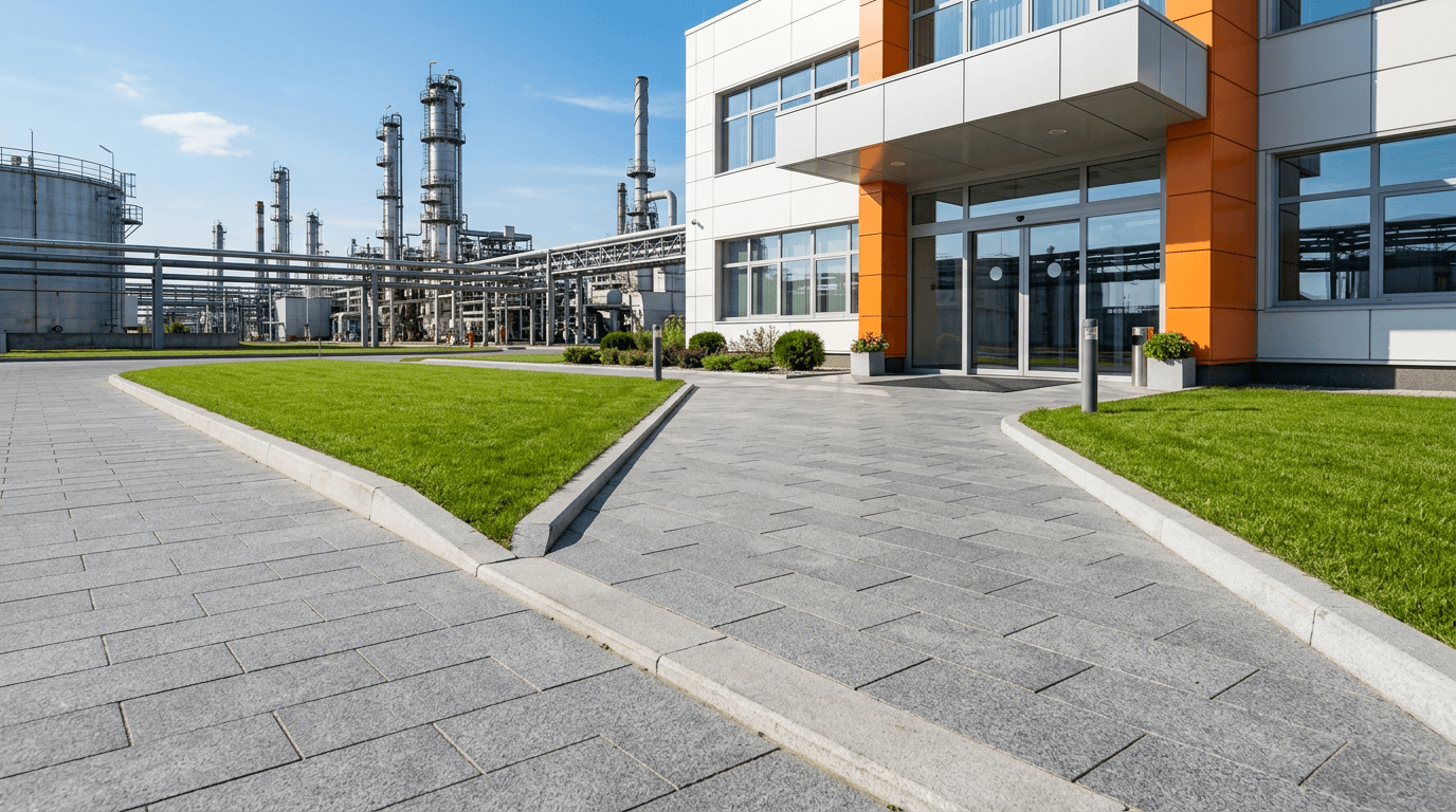 Брусчатка и бордюры